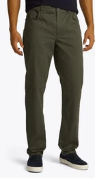 Chinohose DENTON 5PKT PRINTED STRUCTURE , Herren, Gr. 32, Lnge 32, grn (army grn), Web, Obermaterial: 96% Baumwolle, 4% Elasthan, casual, slim fit knchellang, Hosen, mit Struktur