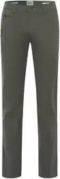 Chinohose Style FABIO IN , Herren, Gr. 38, Lnge 36, grn (olivgrn), 97% Baumwolle, 3% Elasthan, Hosen
