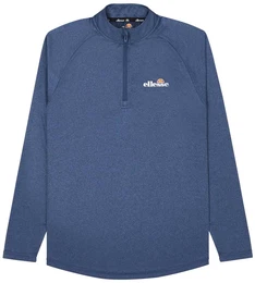 Longsweatshirt Longsleeve Bovaro 1/2 Zip Top , Herren, Gr. M, blau, Obermaterial: 100% Polyester PES., Sweatshirts