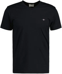 T-Shirt T-Shirt SLIM SHIELD V-NECK T-SHIRT 1er Pack , Herren, Gr. XXXL, schwarz, Obermaterial: 100% Baumwolle CO., Kurzarm, Shirts