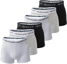 Boxershorts Boxershort 6er Pack , Herren, Gr. M, grau, Obermaterial: 95% Baumwolle CO. 5% Elasthan EL., Unterhosen