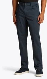 Chinohose DENTON 5PKT PRINTED STRUCTURE , Herren, Gr. 38, Lnge 32, blau (desert sky), Web, Obermaterial: 96% Baumwolle, 4% Elasthan, casual, slim fit knchellang, Hosen, mit Struktur