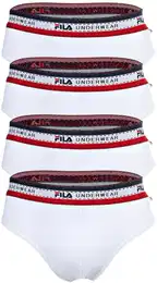 Slip Slip 4er Pack , Herren, Gr. M, wei, Obermaterial: 95% Baumwolle CO. 5% Elasthan EL., Unterhosen
