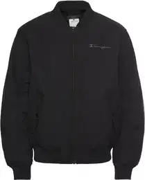 Bomberjacke Bomber Jacket , Kinder, Gr. XXL (176), schwarz, Stoff, Obermaterial: 100% Polyester, unifarben, sportlich, Langarm, Jacken