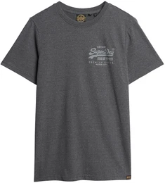 T-Shirt T-Shirt Classic VI Heritage Chest Tee 1er Pack , Herren, Gr. M, grau, Obermaterial: 65% Baumwolle CO. 35% Polyester PES., Kurzarm, Shirts