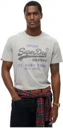 T-Shirt T-Shirt VI Heritage Relaxed Tee 1er Pack , Herren, Gr. M, grau, Obermaterial: 100% Baumwolle CO., Kurzarm, Shirts