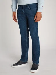 Straight-Jeans CORE DENTON , Herren, Gr. 34, Lnge 36, blau (tinted blau), Denim/Jeans, Obermaterial: 98% Baumwolle, 2% Elasthan, casual, straight fit, Jeans