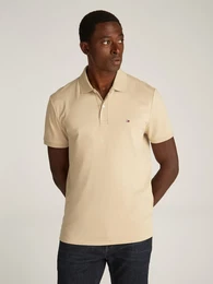 Poloshirt LIQUID COTTON REG SEASONAL POLO , Herren, Gr. XXXL, grn (sandalwood), Jersey, Obermaterial: 100% Baumwolle, unifarben, casual, normal hftlang, Kurzarm Rippbndchen, Shirts, mit Logostickerei