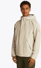 Kurzjacke TECH HOODED JKT , Herren, Gr. XXXL, grn (sandalwood), Web, Obermaterial: 100% Polyester, casual, Langarm angesetztes Bndchen mit Klettverschluss, Jacken