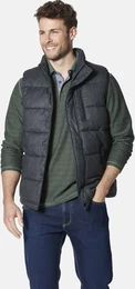 Steppweste Steppweste SERGIOTALA , Herren, Gr. 54, grau (dunkelgrau), Obermaterial: 100% Polyester PES., casual, regular fit normal, Westen, mit praktischen Taschen