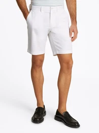 Chinoshorts BROOKLYN SHORT 1985 , Herren, Gr. 31, N-Gr, wei (the optic wei), Stoff, Obermaterial: 97% Baumwolle, 3% Elasthan, Basic, normal kniefrei, Hosen, in klassischem Design