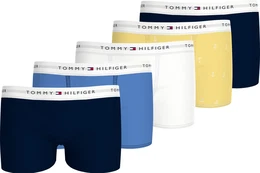 Trunk 5 PK TRUNK , Kinder, Gr. 164/170, des sky, wei, blau spell, citronella, Jersey, Obermaterial: 95% Baumwolle, 5% Elasthan, UNDERWEAR, unifarben, krpernah, Unterhosen