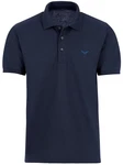 TRIGEMA Poloshirt Dunkelblau/Blau