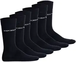 Socken Socken 6er Pack , Herren, Gr. 40, schwarz, Obermaterial: 74% Baumwolle CO. 24% Polyamid PA. 2% Elasthan EL., Socken