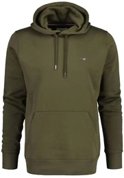 Sweatshirt Sweatshirt REGULAR SHIELD HOODIE , Herren, Gr. M, grn, Obermaterial: 78% Baumwolle CO. 22% Polyester PES., Sweatshirts