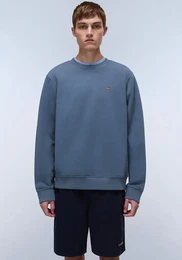 Sweatshirt BALIS CREW SUM 2 , Herren, Gr. L, stormy weat g1y, Sweatware, Obermaterial: 100% Baumwolle, unifarben, casual, loose fit normal, Rundhals, Langarm angeschnitten,rmel ohne rmelschlitz,eingesetzt Bndchen, Sweatshirts, Mit Rundha