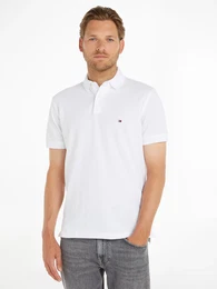 Poloshirt 1985 REGULAR POLO , Herren, Gr. M (48/50), wei, Piquu00e9, Obermaterial: 97% Baumwolle, 3% Elasthan, Basic, normal, Kurzarm, Shirts, aus hochwertiger Baumwoll-Piqu-Qualitt