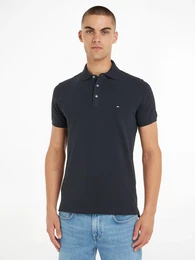 Poloshirt 1985 SLIM POLO , Herren, Gr. XL (54), blau (desert sky), Piquu00e9, Obermaterial: 97% Baumwolle, 3% Elasthan, Basic, schmal, Kurzarm Rippbndchen, Shirts, hochwertige Baumwoll-Piqu-Qualitt