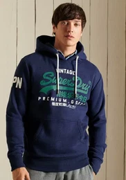 Kapuzensweatshirt VL NS HOOD Gr. L (48), blau (midnight blue) Herren Sweatshirts