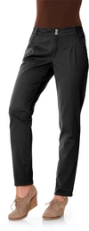 Chinohose Gr. 34, Normalgren, schwarz Damen Hosen