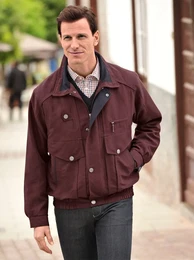 Blouson MARCO DONATI Gr. 60, rot (bordeaux) Herren Jacken