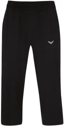 Jerseyhose 3/4 Freizeithose , Damen, Gr. XXXL, US-Gren, schwarz, 100% Baumwolle, casual, Hosen