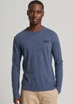 Superdry Langarmshirt Vintage Logo EMB LS T blau (navy marl)