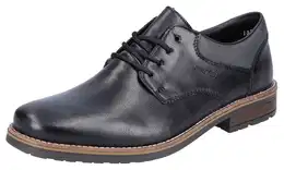 Schnrschuh , Herren, Gr. 40, schwarz, Leder, Textil, elegant, Schuhe, in eleganter Optik, Freizeitschuh, Halbschuh, Schnrschuh