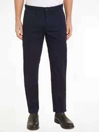 Chinohose Chino Denton 1985 PIMA CO , Herren, Gr. 34, Lnge 34, blau, Obermaterial: 96% Baumwolle, 4% Elasthan, casual, Hosen