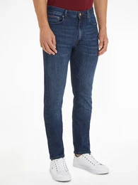 Slim-fit-Jeans Bleecker , Herren, Gr. 34, Lnge 36, blau (bridger indigo), Jeans, Obermaterial: 95% Baumwolle, 3% Elastomultiester, 2% Elasthan, casual, schmal lang, Jeans, mit Baumwoll-Denim Stretch, extra bequem