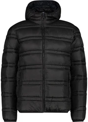 CMP Herren Jacke Man Jacket Snaps Hood NERO/schwarz