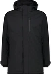 CMP Anorak MAN PARKA SNAPS HOOD NERO/schwarz
