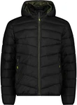 CMP Herren Jacke MAN JACKET SNAPS HOOD schwarz/nero mel.