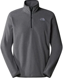 Herren 100 Glacier 1/4 Zip Pullover (Gre M, grau)