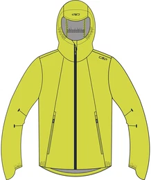 Herren Hoodie Jacke (Gre 4XL, gruen)