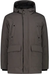 CMP Herren Jacke MAN LONG JACKET FIX HOOD 34K0157 grau