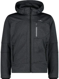 Herren Zip Hoodie Jacke (Gre 4XL, grau)