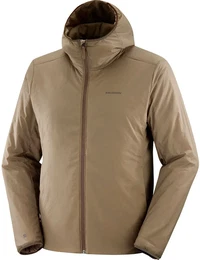 Herren Mountain Flex Hooded Jacke (Gre L, braun)