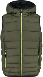 Kinder Hoodie Weste (Gre 140, oliv)