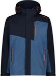 CMP Doppeljacke MAN JACKET ZIP HOOD DETACHABLE INN. BLACK/BLUE