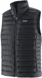 Herren Down Sweater Vest, S - Black