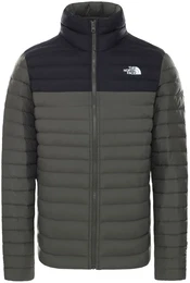Herren Stretch Daunenjacke, XXL - NEW TAUPE GREEN/TNF BLACK