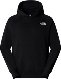 Herren Raglan Redbox Kapuzenpullover, L - TNF BLACK/TNF WHITE