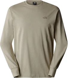 Herren Natural Dye Langarmshirt, XXL - CLAY GREY NATURAL DYE