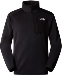 Herren Quest 1/4 Zip Fleecepullover, XL - TNF BLACK