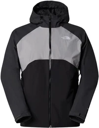 Herren Stratos Regenjacke, M - Black/Meld Grey/ASP
