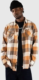 Box Flannel Classic Hemd bungee cord / brown sugar Gr. L