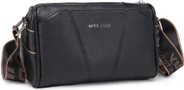 Miss Lulu Tote tas voor vrouwen handtas tas dames PU lederen schouder top handvat tas, Beige en bruin, Eén maat Miss Lulu Tote tas voor vrouwen handtas tas dames PU lederen schouder top handvat tas, Beige en bruin, Eén maat