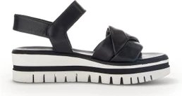 Gabor Plateausandalen voor dames, zwart 27, 36 EU
