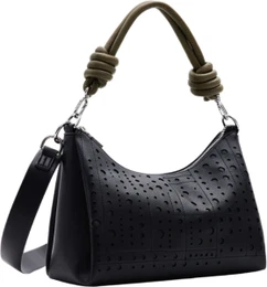 Coolives Dames Handtas met korte hengsel van PU-leer Hobo Schoudertassen Hobotas Schoudertas Crossbodytas Vintage Handtassen Tassen Tas Crossbody